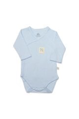 Bistyle Organic Modal Flying Balloons Kruvaze Uzun Kol Body BS17121 Mavi