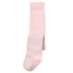 Bibaby Biorganic Klasik Puanlı Külotlu Çorap 68438 Pembe