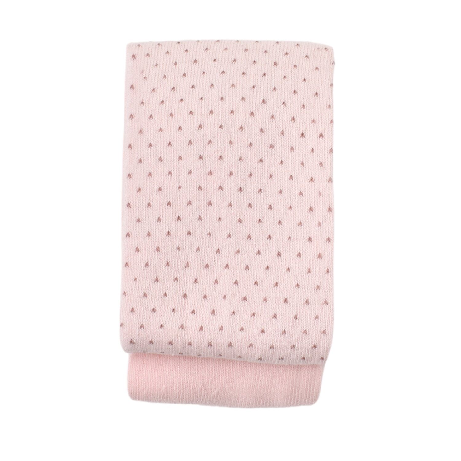 Bibaby Biorganic Klasik Puanlı Külotlu Çorap 68438 Pembe