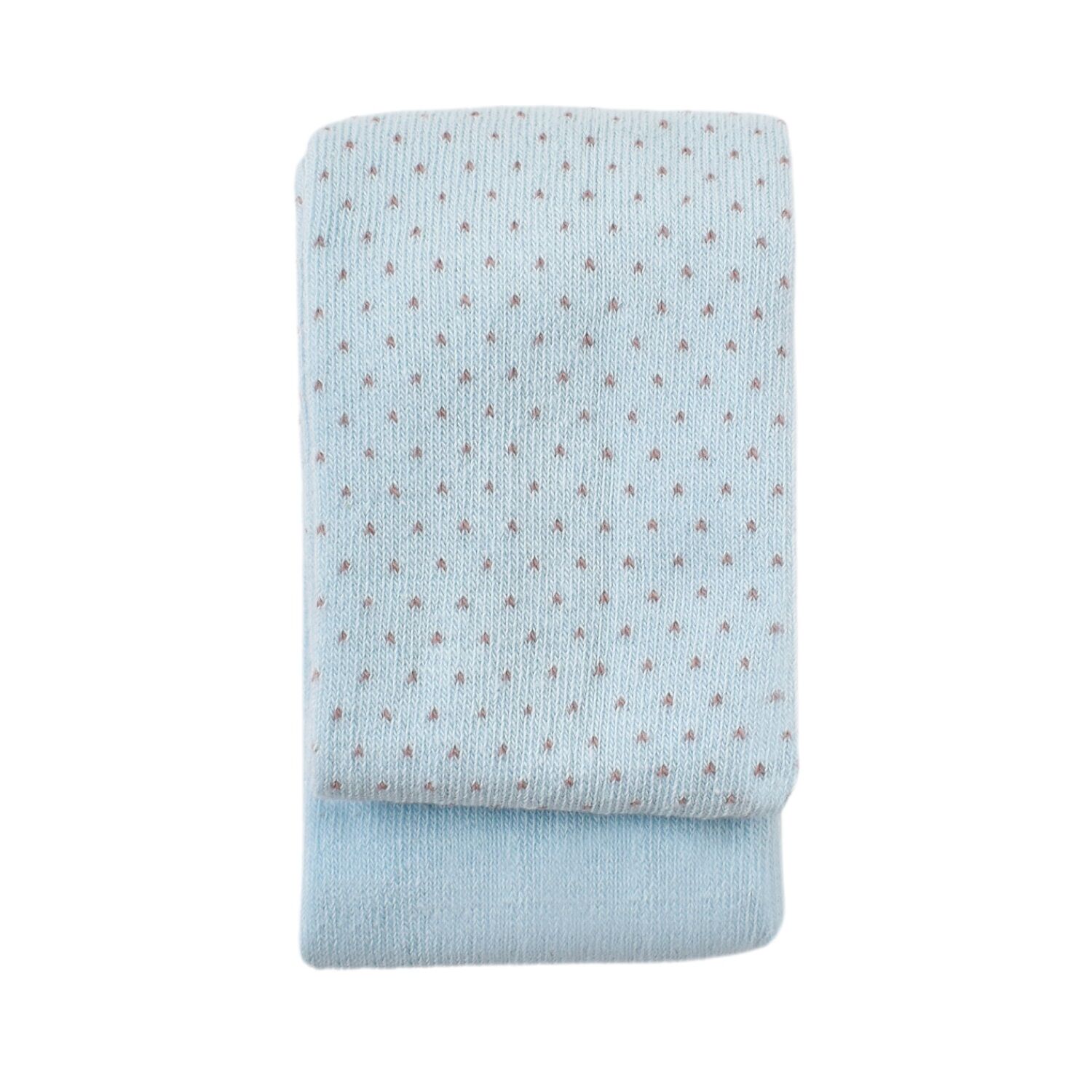 Bibaby Biorganic Klasik Puanlı Külotlu Çorap 68438 Mavi
