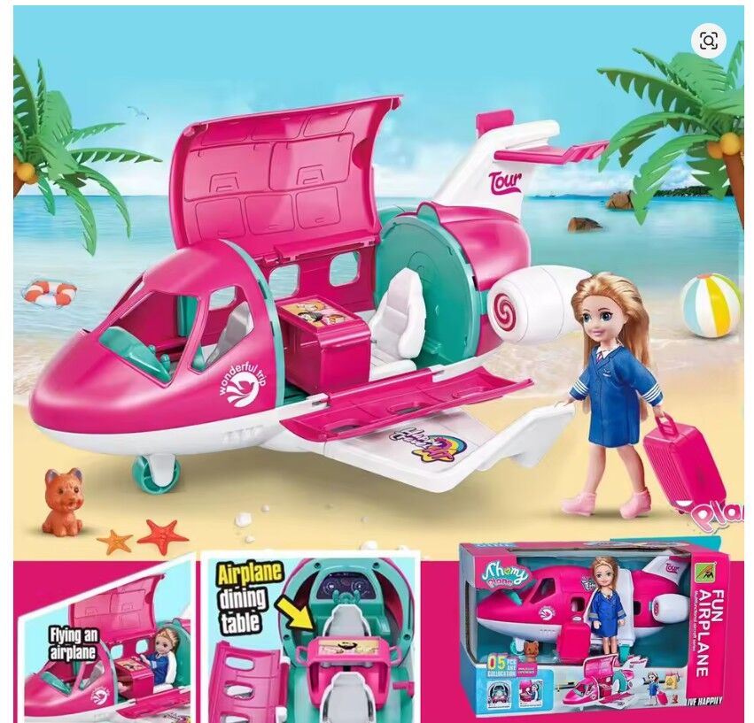 Pasifik Pembe Aksesuarlı Uçak