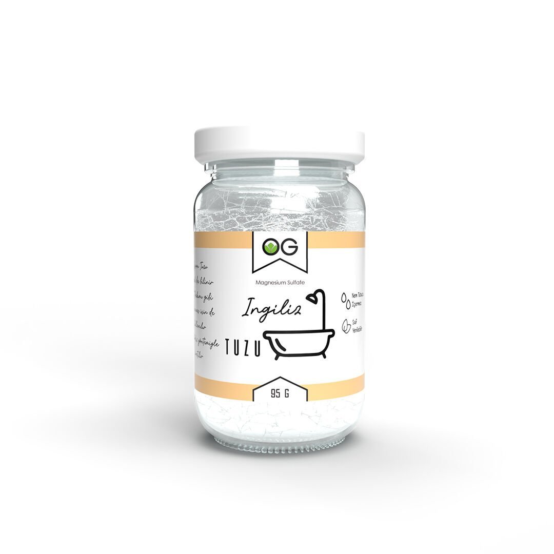 OG Natural İngiliz Tuzu Magnezyum Sülfat 95 Gr