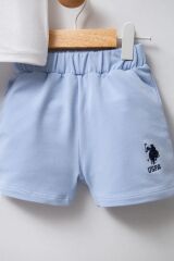 U.S Polo Bebek 2'Li Takım USB2339 Beyaz-Mavi