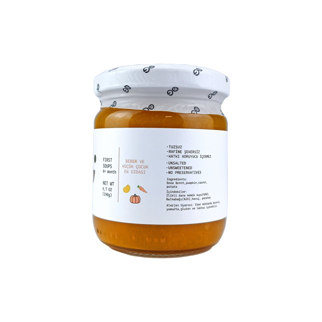 OG Natural Kemik Sulu Balkabağı Çorbası 190 Gr