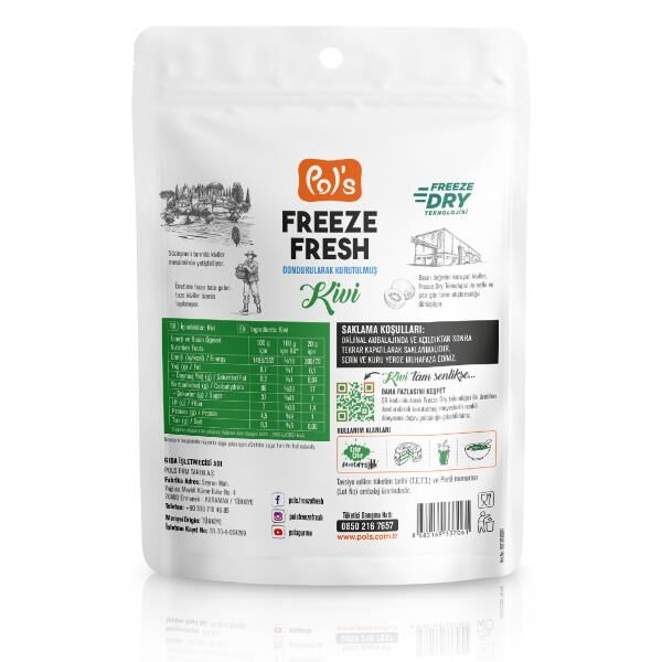 Pol’s Freeze Fresh Kivi 20 Gr