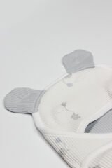 Bistyle Flying Elephant Organik Bel Destekli Kundak 75102 Ekru Gri