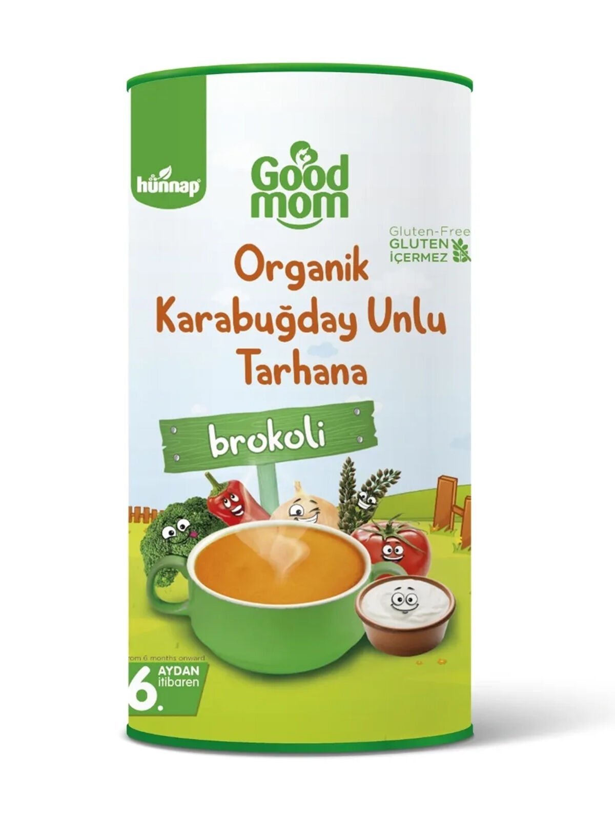 Hünnap Good Mom Organik Karabuğday Unlu Tarhana Brokoli 200 Gr