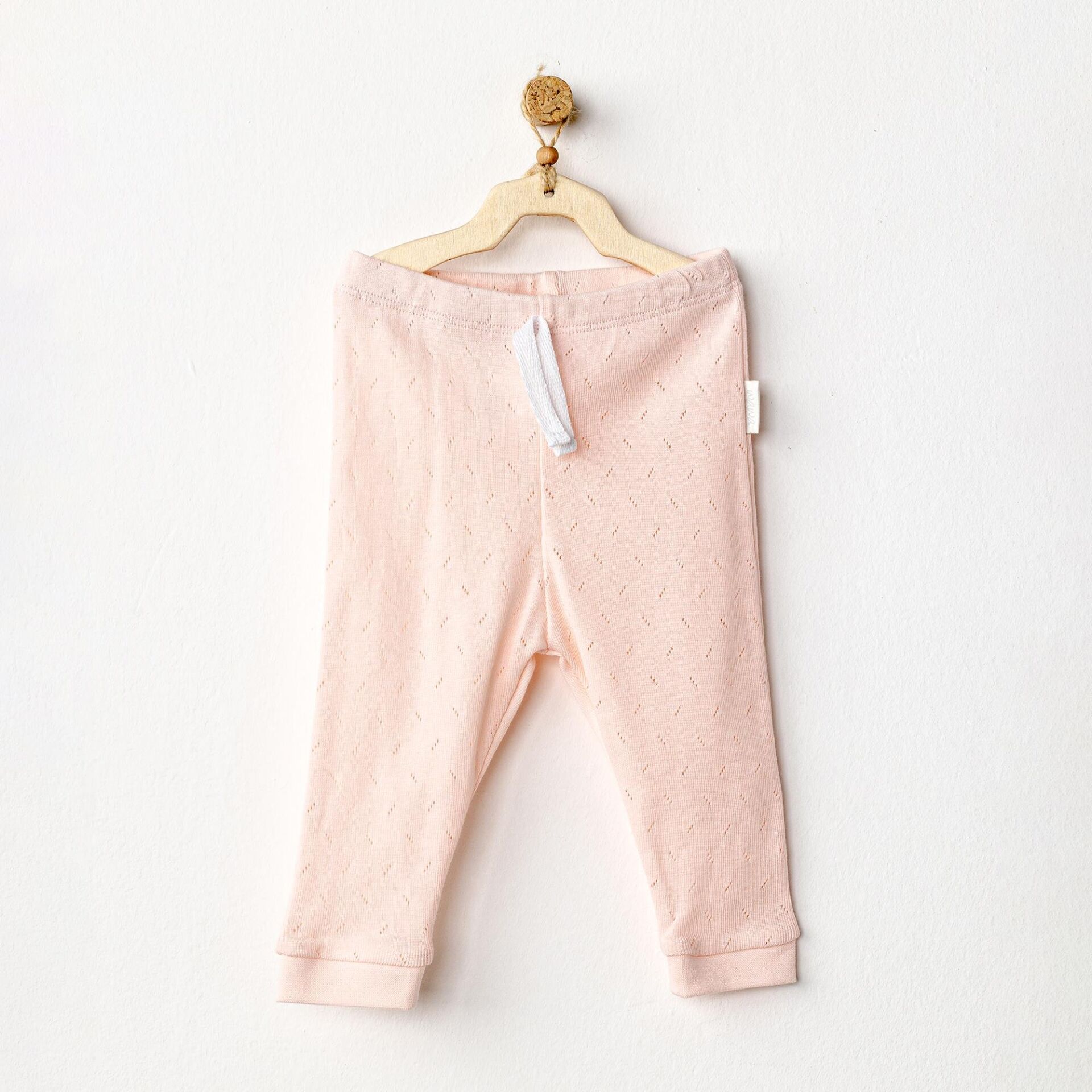 Andywawa AC25556 Pants Jacquard Basic Pantolon Pink