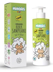Minoris Baby Organik Bebek Saç ve Vücut Şampuanı 400 ml