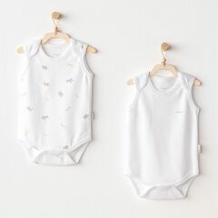 Andywawa AC25806 Little King 2'Li Bebek Body White