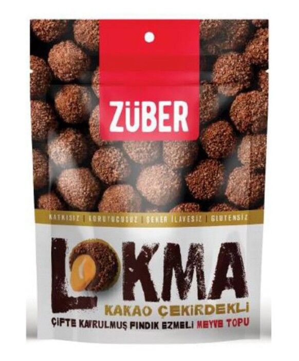 Züber Lokma Meyve Topu 96 Gr Kakaolu