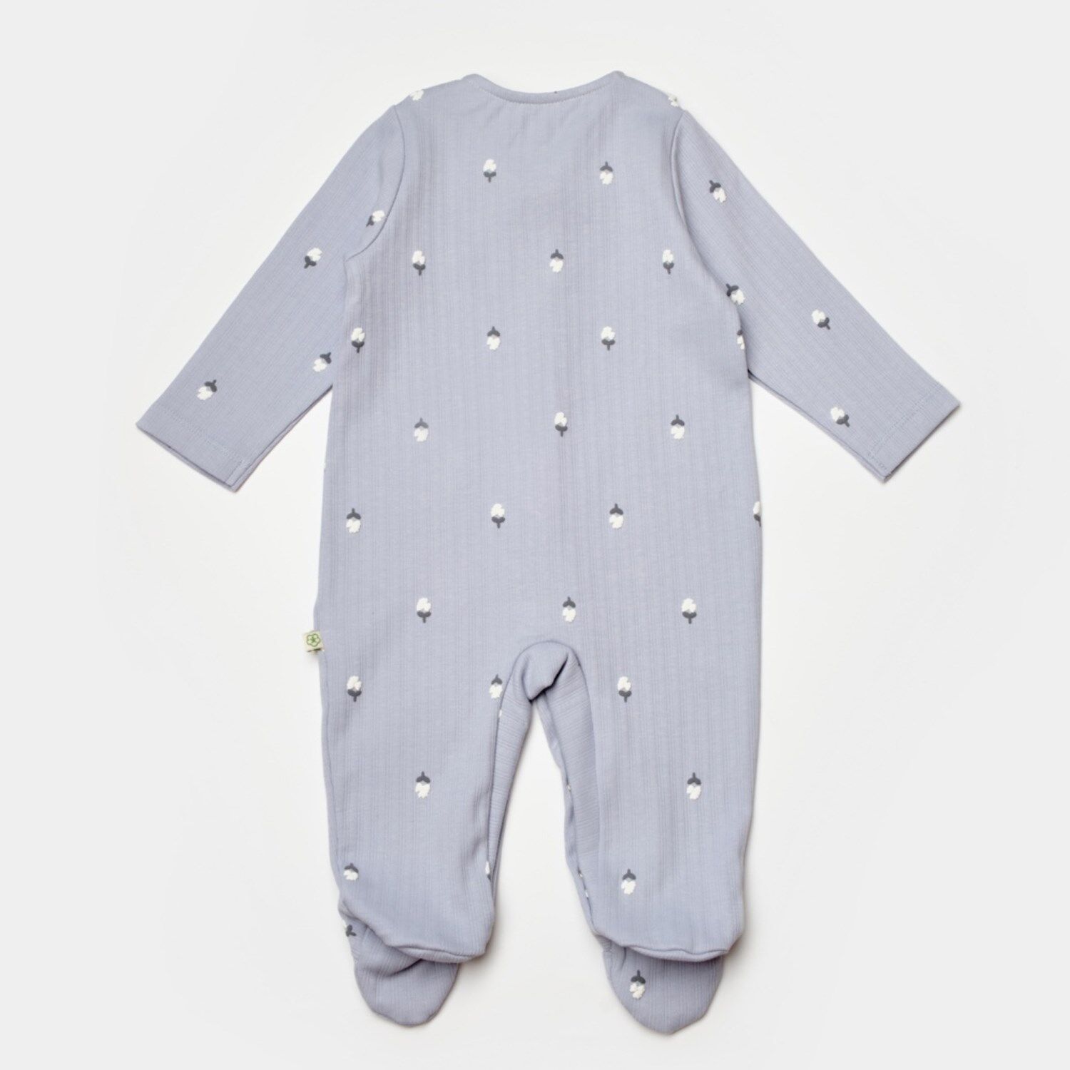 Bibaby Biorganic Love Floral Tulum 60790 Ekru Lila