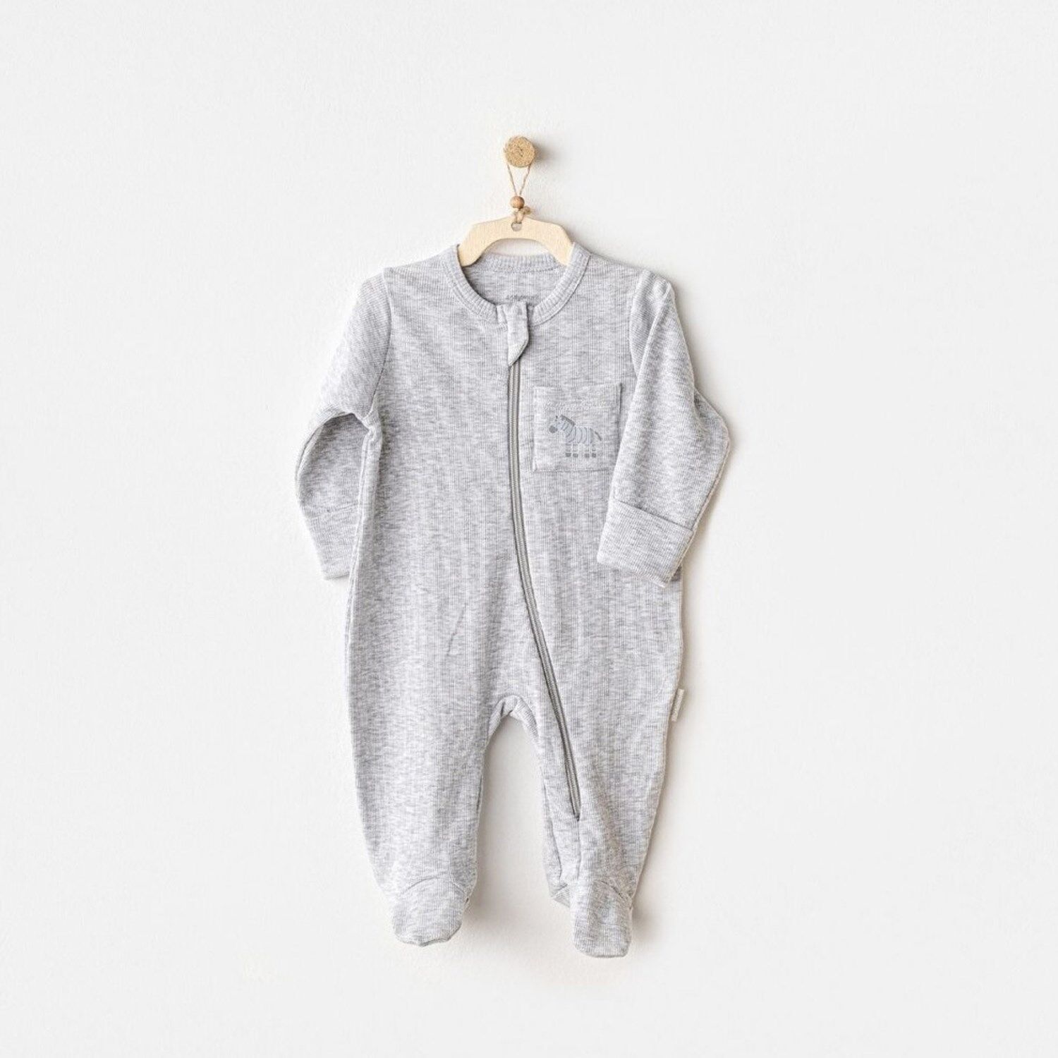 Andywawa AC25811 Romper Little King Bebek Tulum Grey