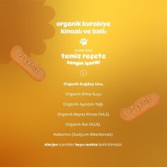 Humm Organik Ballı ve Kinoalı Kurabiye 55 Gr