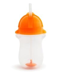 Munchkin Tıklama Kilitli Uçlu Alıştırma Bardağı 12 Ay+ 296 ml Turuncu