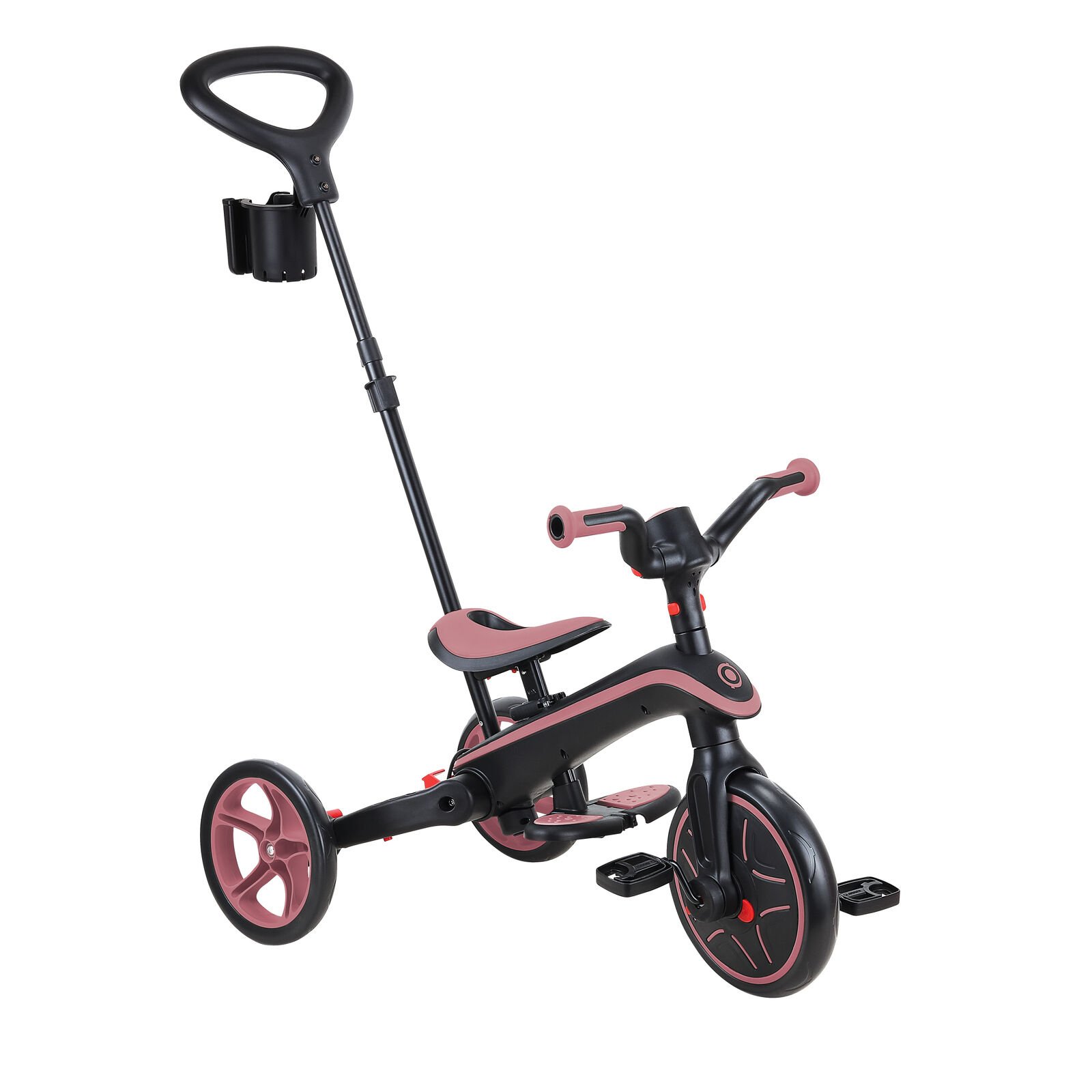 Globber Explorer 4in1 Katlanabilir Bisiklet Koyu Pastel Pembe