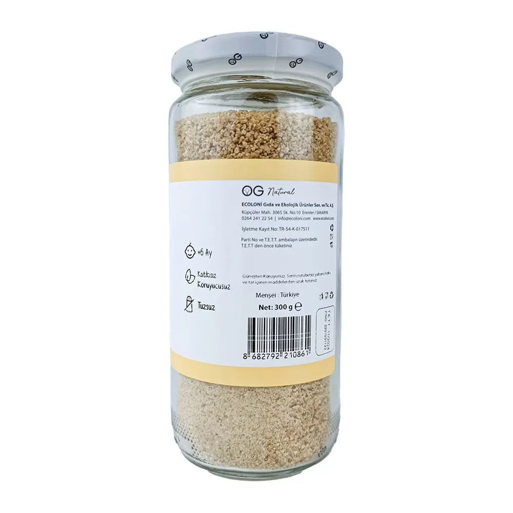 OG Natural Keçi Sütlü Bebek Tarhanası 300 Gr