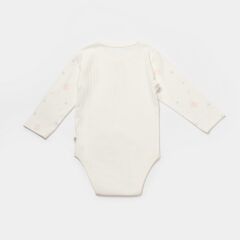 Bibaby Biorganic Koala Jungle Uzun Kol Bebek Body 56973 Pembe