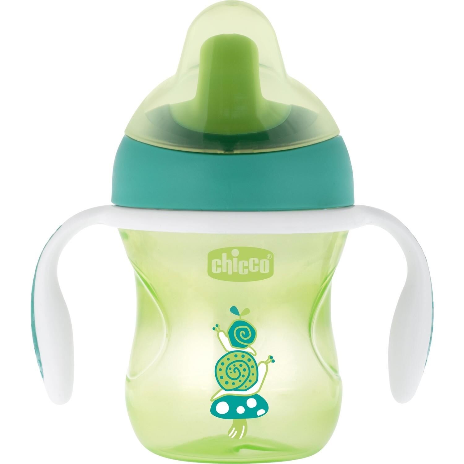 Chicco Yarı Yumuşak Uçlu Alıştırma Bardağı 6 Ay+ 200 ml Unisex