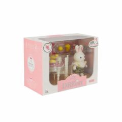 Bay Dreamy Mini Tavşan Aksesuarlı Yemek Masası Seti