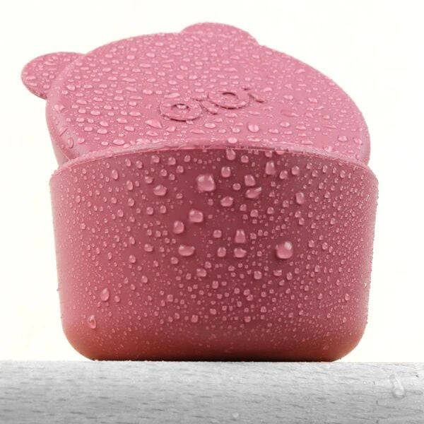 OiOi Silikon Kapaklı Mini Kase 2'Li Mini Bites Velvet Rose / Powder Grey