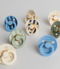 Bibs Studio Colour Pin Kauçuk Emzik 6-12 Ay Sky Blue