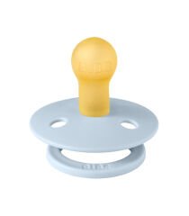 Bibs Studio Colour Block Kauçuk Emzik 0-6 Ay Baby Blue / Dusty Blue