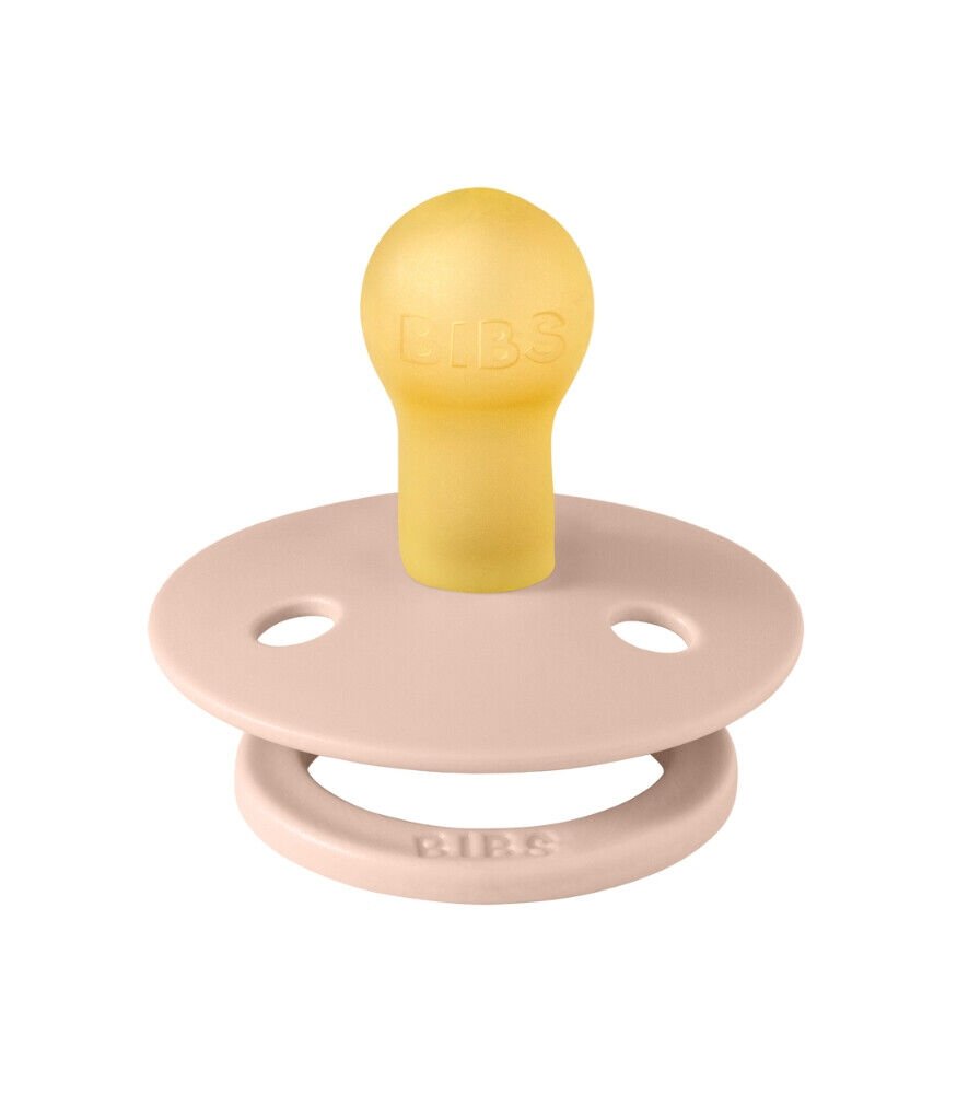 Bibs Studio Colour Block Kauçuk Emzik 6-12 Ay Blush / Ivory