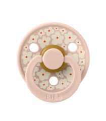 Bibs Studio Colour Jasmine Field Kauçuk Emzik 0-6 Ay Blush