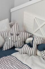 Bibaby Dino Saç Örgü Montessori Uyku Seti 69114 İndigo