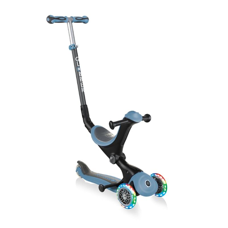 Globber Go Up Deluxe Scooter (Işıklı) Pastel Mavi