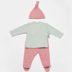 Bibaby Biorganic Modal Play With Me 3'Lü Zıbın Set 58035 Mint
