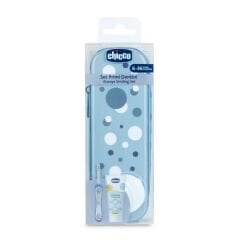 Chicco Diş Fırçası Seti 6+ Ay Blue