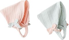 Andywawa AC25507 Love Family Müslin Bebek Saç Bandı Salmon Mint