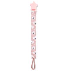 BabyJem Emzik Tutacağı Desenli 427 Pembe Ayıcık