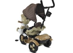 Babyhope 125A Yupi Triycle 3 Tekerli Kontrollü Bisiklet (Pedli) Kahve