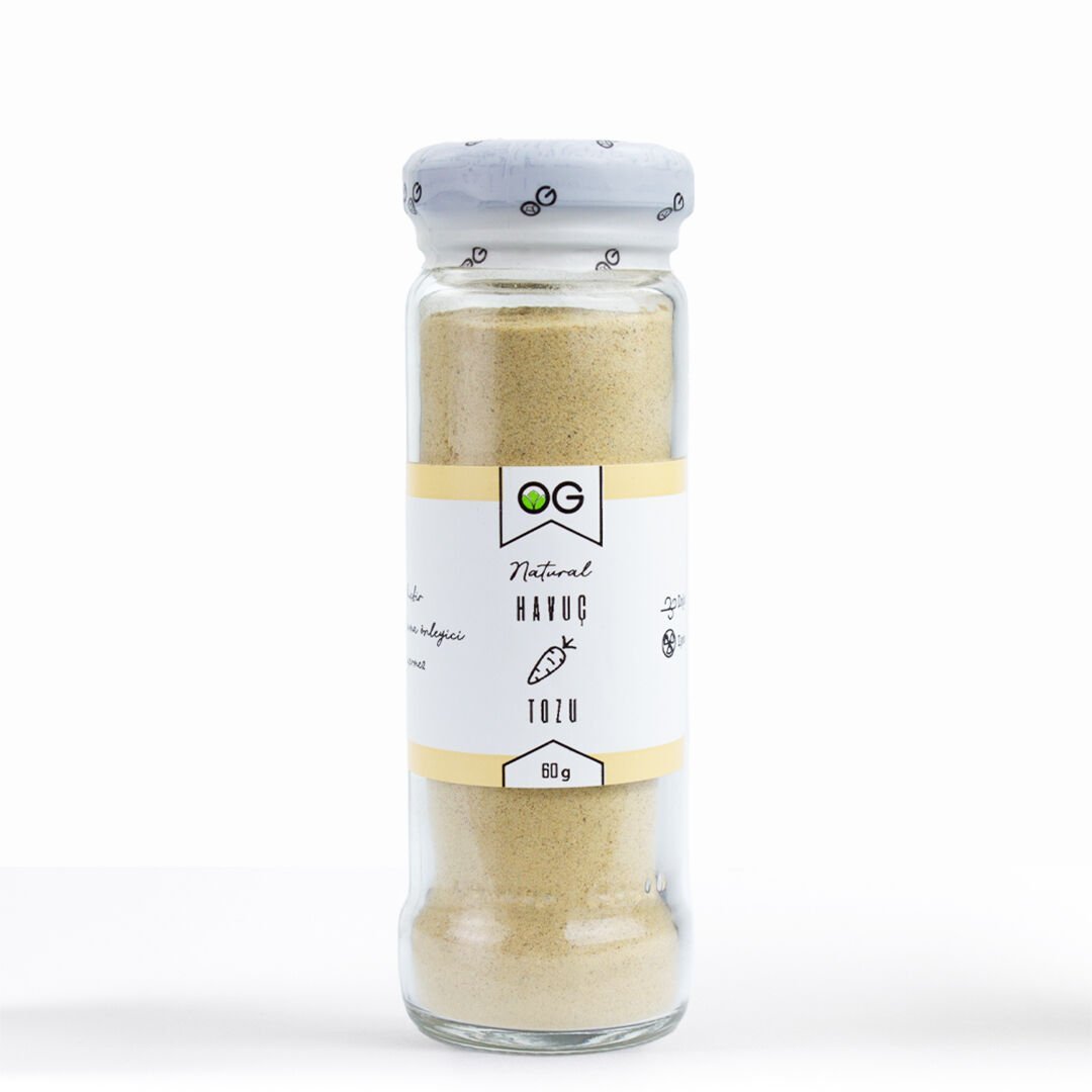 OG Natural Havuç Tozu 60 Gr