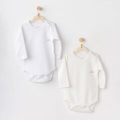 Andywawa AC25210 Long Sleeve 2'Li Basic Body Ekru