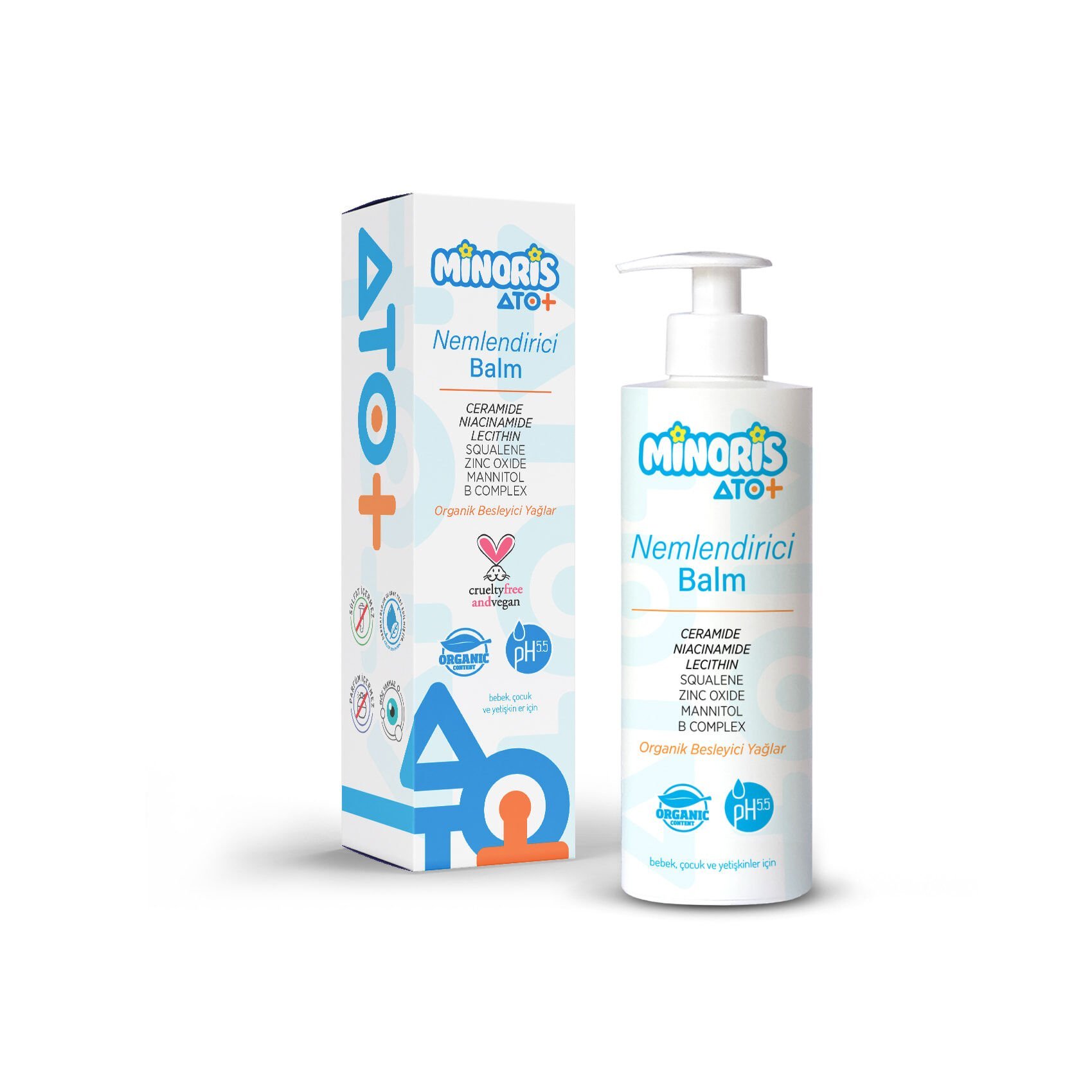 Minoris ATO+ Nemlendirici Balm 400 ml