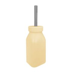 Oioi Şişe + Pipet 200 ml Mellow Yellow / Powder Grey