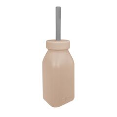Oioi Şişe + Pipet 200 ml Bubble Beige / Powder Grey