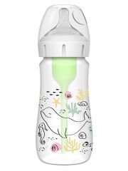Dr.Browns Geniş Ağız PP Antikolik Options Biberon  270ml Kız