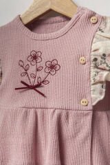 Tongs Baby Vintage Rose Zıbın Takım 5169 Gül Kurusu