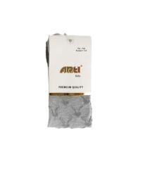 Artı Kalp Kabartmalı Kız Külotlu Çorap 340023 Asorti