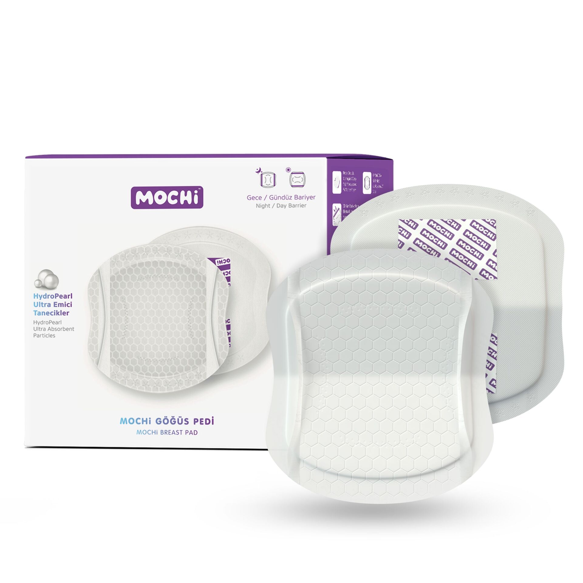 Mochi Göğüs Pedi 40'Lı