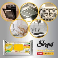 Sleepy Yüzey Temizlik Havlusu 30 Adet Yağ Çözücü