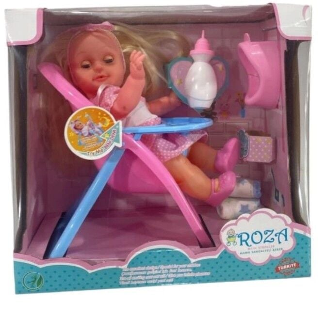Global Toys Roza Mama Sandalyeli Bebek