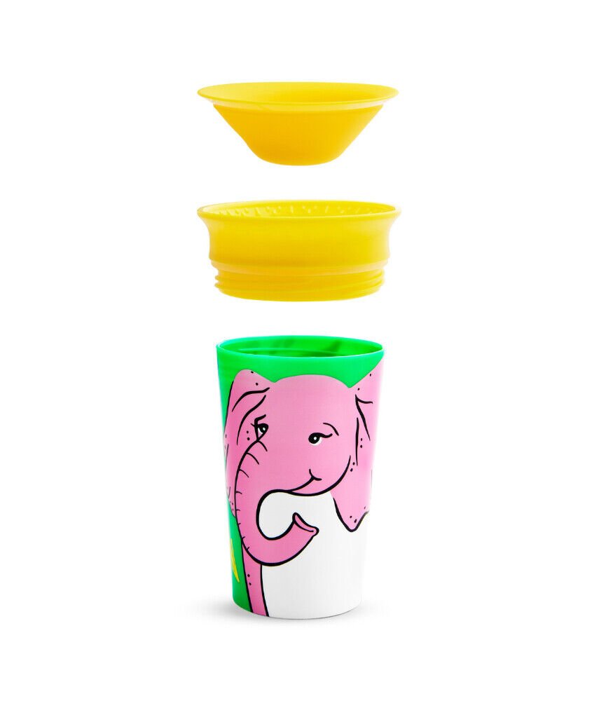 Munchkin Mucize 360° Wildlove Alıştırma Bardağı 12 Ay+ 266 ml Fil