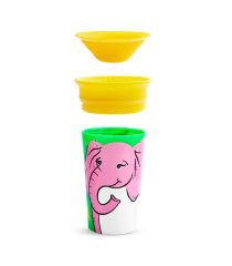 Munchkin Mucize 360° Wildlove Alıştırma Bardağı 12 Ay+ 266 ml Fil