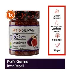 Pol’s Gurme Chia Tohumlu Şekersiz İncir Reçeli 380 Gr